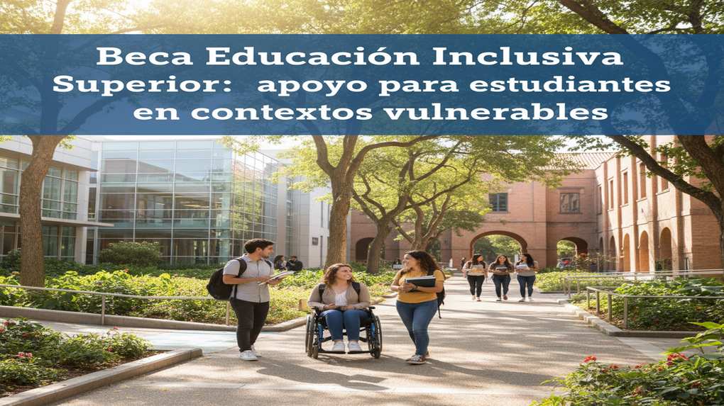 Beca Educación Inclusiva Superior: apoyo para estudiantes en contextos vulnerables