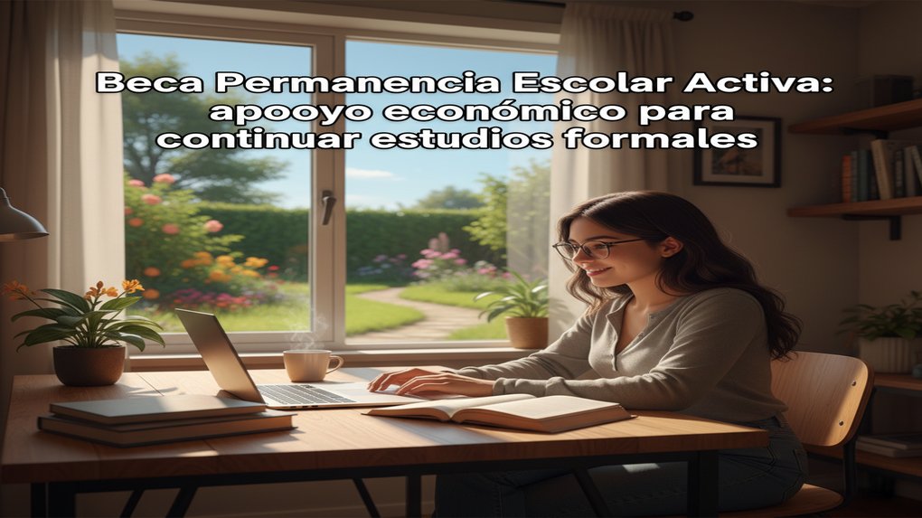 Beca Permanencia Escolar Activa: apoyo económico para continuar estudios formales