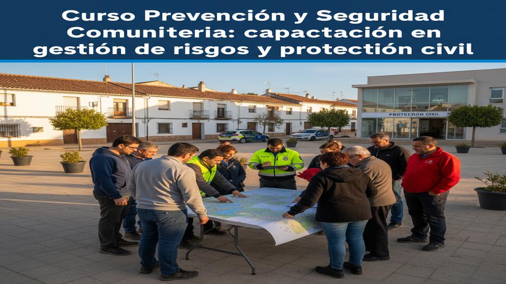 Curso Prevención y Seguridad Comunitaria: capacitación en gestión de riesgos y protección civil