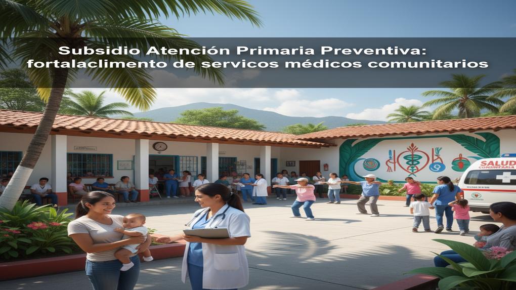 Subsidio Atención Primaria Preventiva: fortalecimiento de servicios médicos comunitarios