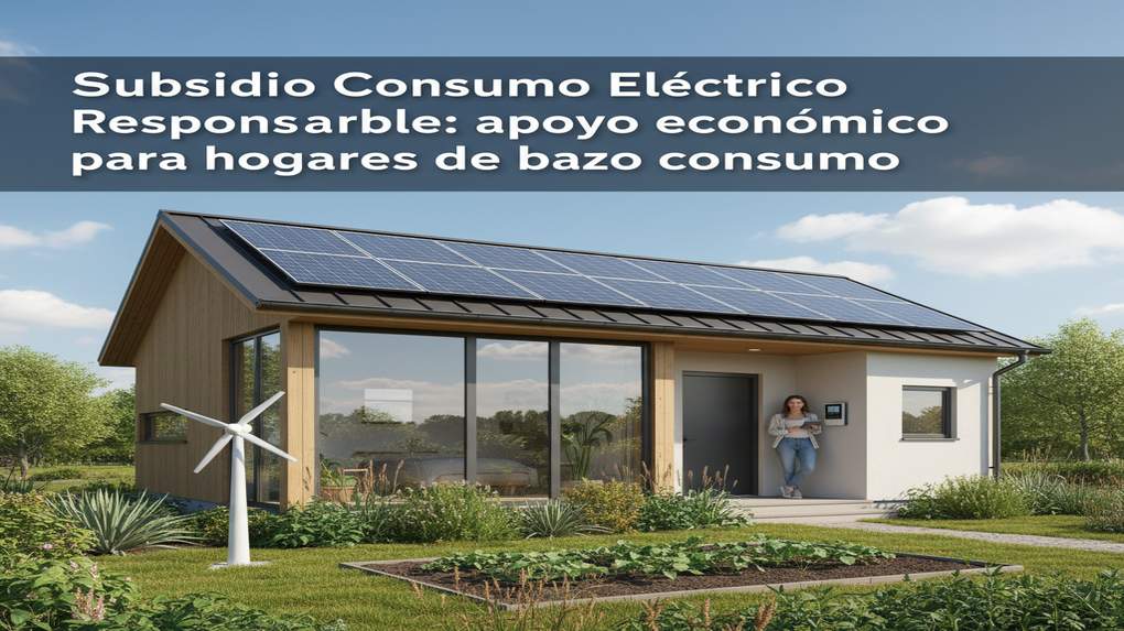 Subsidio Consumo Eléctrico Responsable: apoyo económico para hogares de bajo consumo